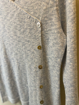 Cotton Country by Parkhurst Bonnie Asymmetric Button Pullover
